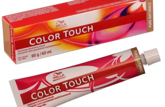 Wella Crema Colorante Color Touch Sin Amoniaco 60ml - 4.6 Castaño Medio Violeta